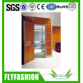 Melamine board aluminium frame glass partition